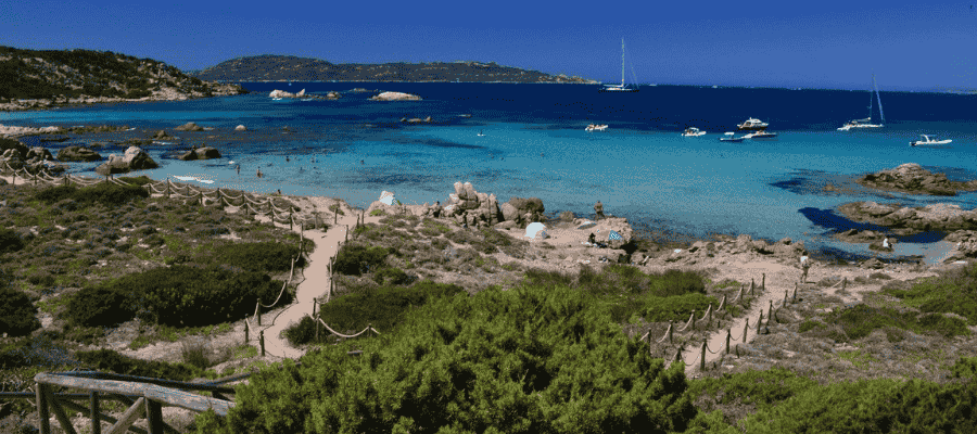 Spiaggia di Bassa Trinità - La Maddalena