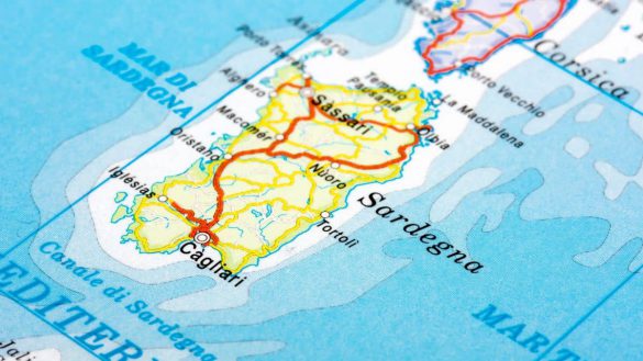 giro completo della sardegna in auto